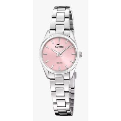 Reloj De Mujer Lotus Old Money Rosa Con Pulsera A Juego Ref:19006/2