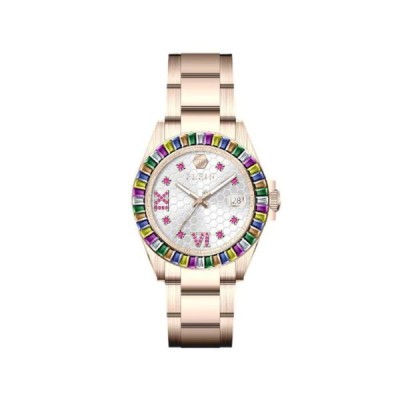 Reloj Philipp Plein Lady Empire, PVD Oro Rosa, Plata, 39 mm, Ref. PW2FA0425