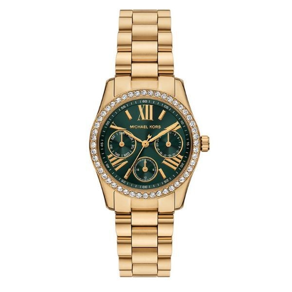 Reloj Michael Kors Dorado Mujer Esfera Verde Ref. MK4924