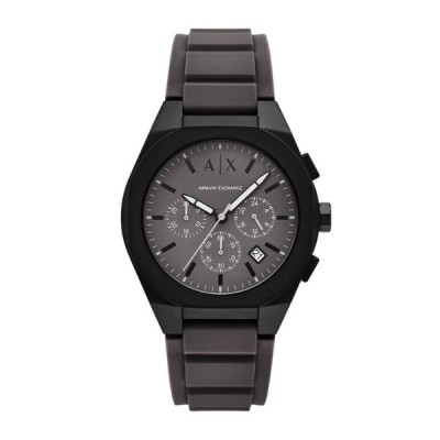 Reloj Armani Exchange Caballero Sync Cronógrafo Correa Silicona 42mm Ref: AX4191