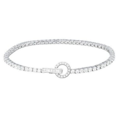 Pulsera Mabina Mujer Tennis Club Plata De Ley Con Circonitas Blancas Ref: 533050-17