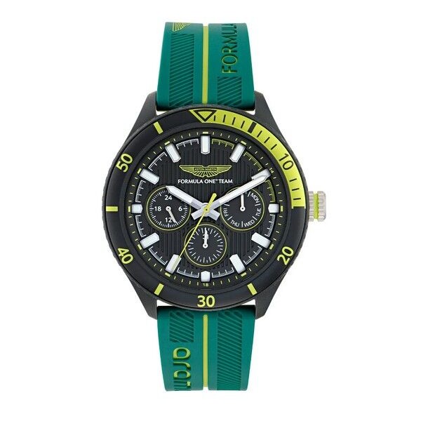 Reloj Aston Martin Aramco Fórmula Uno™ Equipo Cuarzo 46mm Ref: MTFP1F501