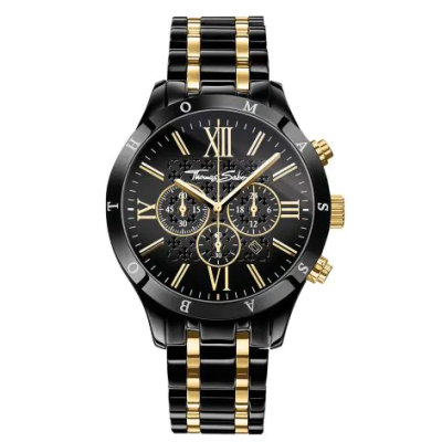 Reloj Thomas Sabo Caballero Rebel Urban Cronógrafo 43mm Ref: WA0264-278-203-43MM