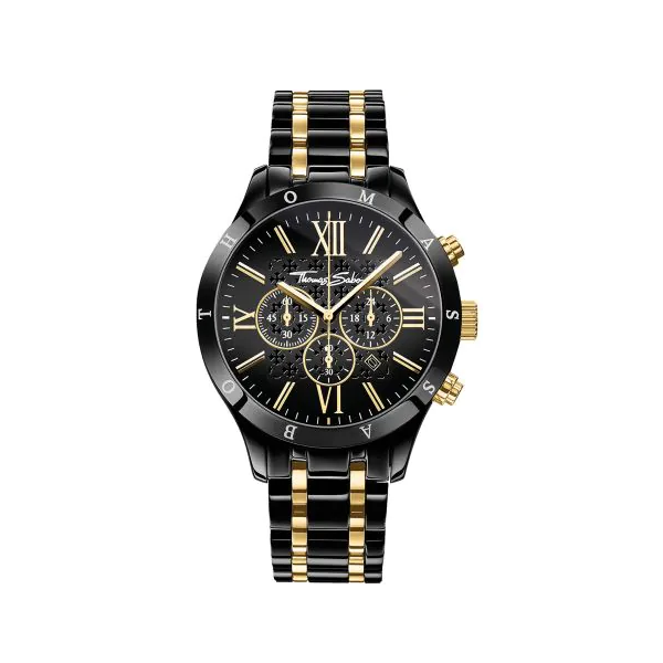 Reloj Thomas Sabo Caballero Rebel Urban Cronógrafo 43mm Ref: WA0264-278-203-43MM