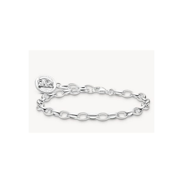 Pulsera Thomas Sabo Mujer Para Charms De Plata Cierre Osito Haribo Ref: X0291-001-21-L17