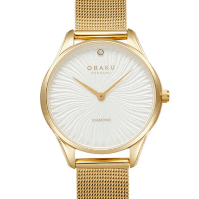 Reloj Obaku Denmark Mujer Smykke Gold 32mm Ref: V297LXGIMG