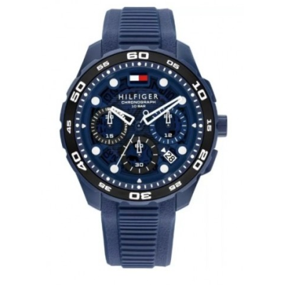 Reloj Tommy Hilfiger Caballero TH-Regatta Azul Cronógrafo 44mm Ref: 1792232