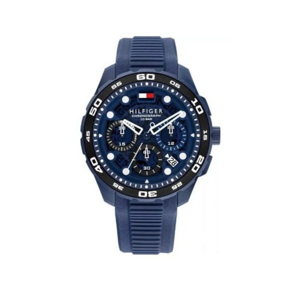 Reloj Tommy Hilfiger Caballero TH-Regatta Azul Cronógrafo 44mm Ref: 1792232