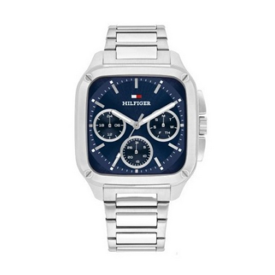 Reloj Tommy Hilfiger Caballero Herald Acero Esfera Azul Multifunción Ref: 1792222