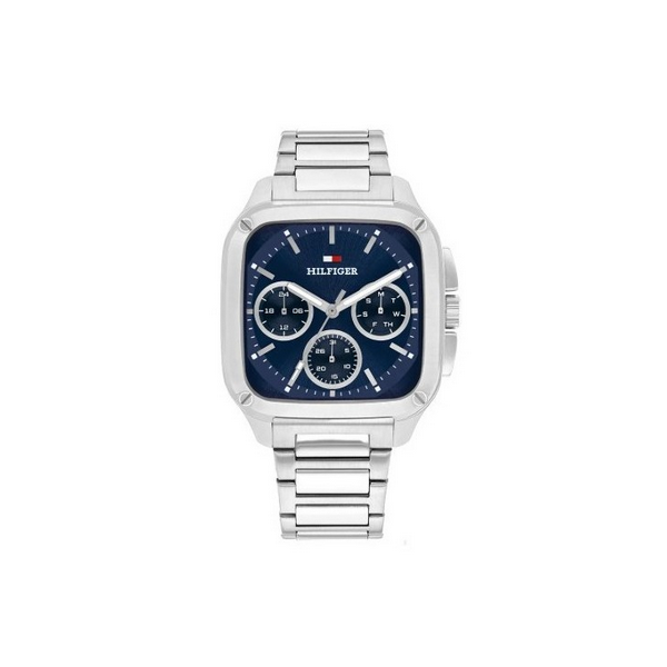 Reloj Tommy Hilfiger Caballero Herald Acero Esfera Azul Multifunción Ref: 1792222