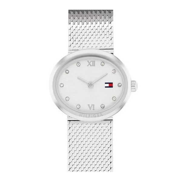 Reloj Tommy Hilfiger Mujer Moira Malla Milanesa Acero 25mm Ref: 1782846