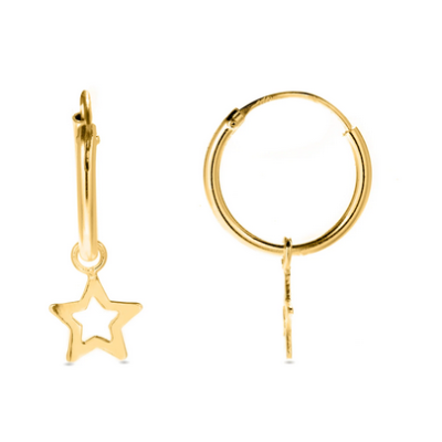 Pendientes Luxenter Essential Plata De Ley Acabados En Dorado Ref: EZ067Y99900