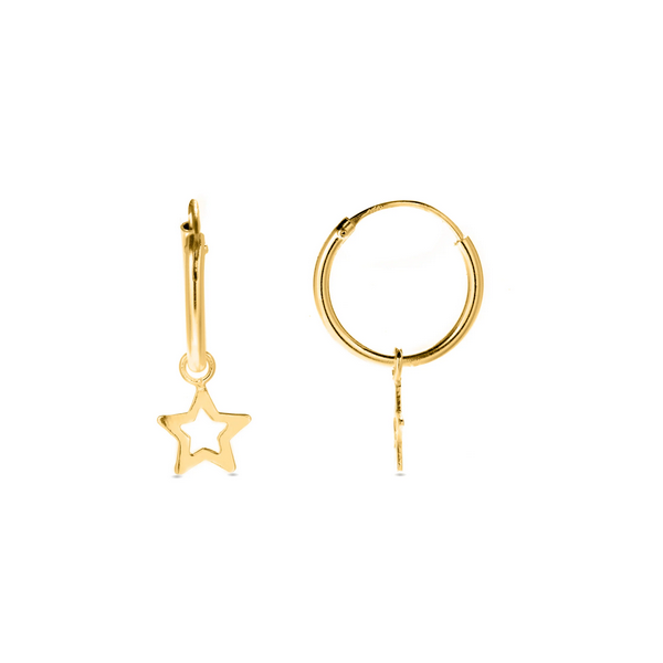 Pendientes Luxenter Essential Plata De Ley Acabados En Dorado Ref: EZ067Y99900