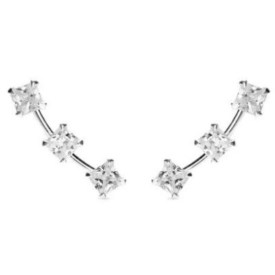 Pendientes Luxenter de Plata de Ley 925 con Circonita Brillante acabados en rodio - Kenna Ref: EZ1710000