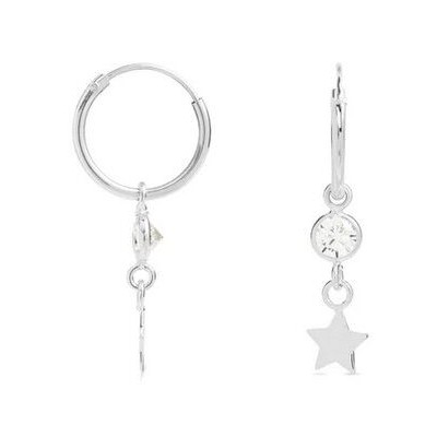 Pendientes Luxenter Plata de Ley 925 con Circonita Brillante Acabados En Rodio - Essential Ref: EZ0550000