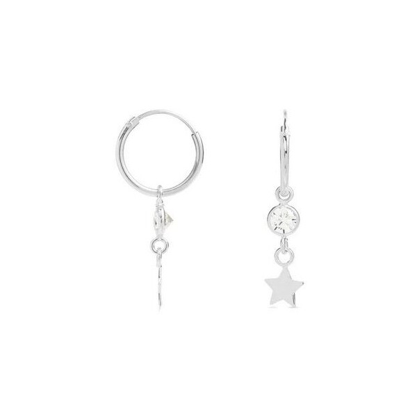 Pendientes Luxenter Plata de Ley 925 con Circonita Brillante Acabados En Rodio - Essential Ref: EZ0550000