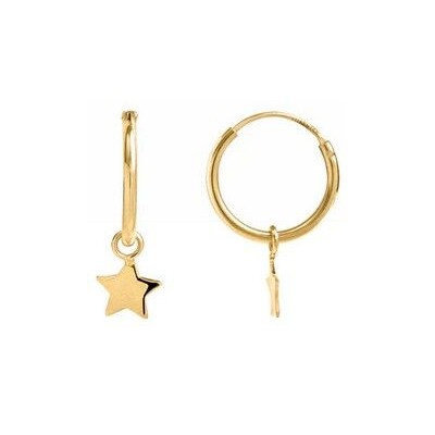 Pendientes Luxenter de Plata de Ley 925 acabados en oro amarillo 18K - Essential Ref: EV02611400