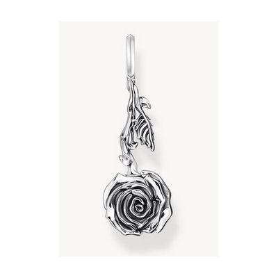 Colgante Thomas Sabo Mujer Midnight Rose Plata De Ley Ref: PE981-637-21