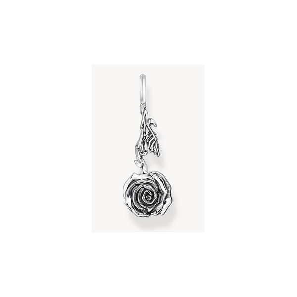 Colgante Thomas Sabo Mujer Midnight Rose Plata De Ley Ref: PE981-637-21