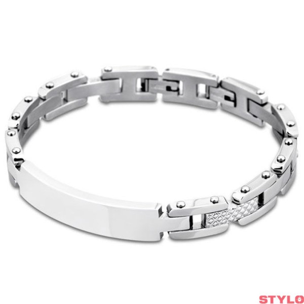 Pulsera Lotus Style Men In Black Caballero Acero Inoxidable Ref: LS1578/2/1