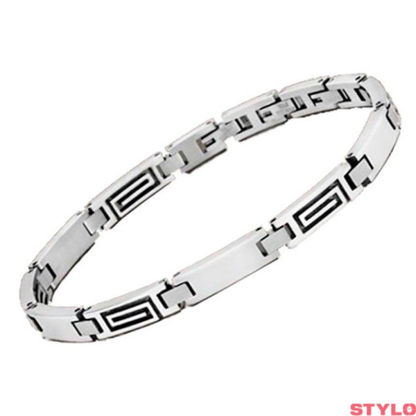 Pulsera Lotus Style Caballero Men In Black Acero Inoxidable Ref: LS1798/2/1