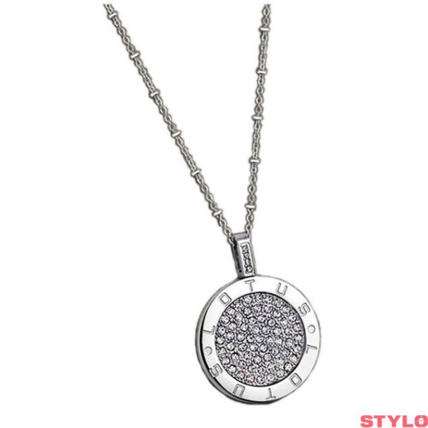 Collar Lotus Style Mujer Acero Inoxidable Con Circonitas Ref: LS1751/1/1