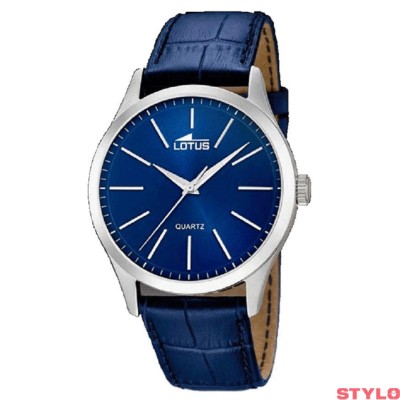Reloj Lotus Caballero Minimalist Piel Azul Esfera Azul 42mm Ref: 15961/A