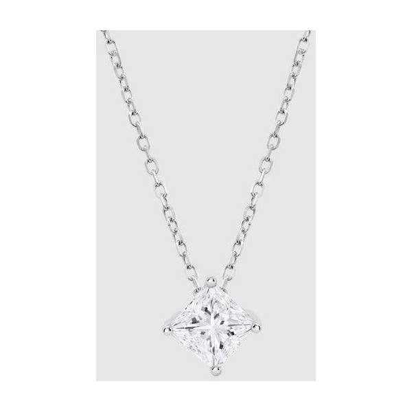 Colgante Lotus Silver  Essentials de plata acabado brillo con circonita Ref:LP3835-1/1