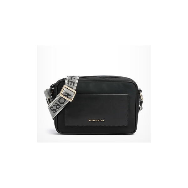 Bolso Bandolera Michael Kors Mujer Jet Set Nylon Negro Ref: 32F3GJ6C7I BLACK