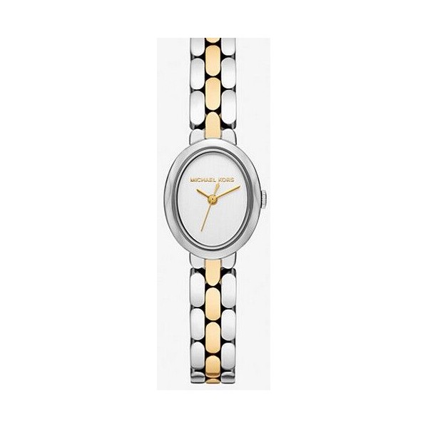 Reloj Michael Kors Maude Mini Bitono Esfera Blanca Ref:MK4956