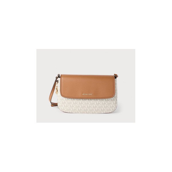 Bolso Michael Kors Mujer Alice Bandolera Con Logotipo Vanilla/Acorn Ref: 32R6G0XC1B VANILLA/ACORN