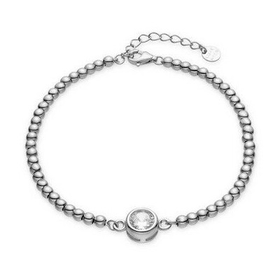 Pulsera Luxenter de Plata de Ley 925 y Circonita Brillante acabada en rodio - Kired Ref:BZ0310000