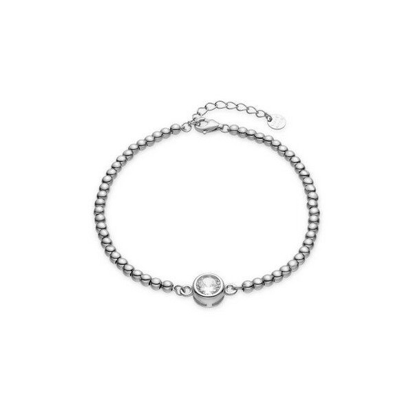 Pulsera Luxenter de Plata de Ley 925 y Circonita Brillante acabada en rodio - Kired Ref:BZ0310000