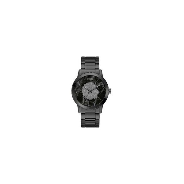 Reloj Gues De Hombre Monarch Acero Inoxidable Negro Ref:GW0958G3