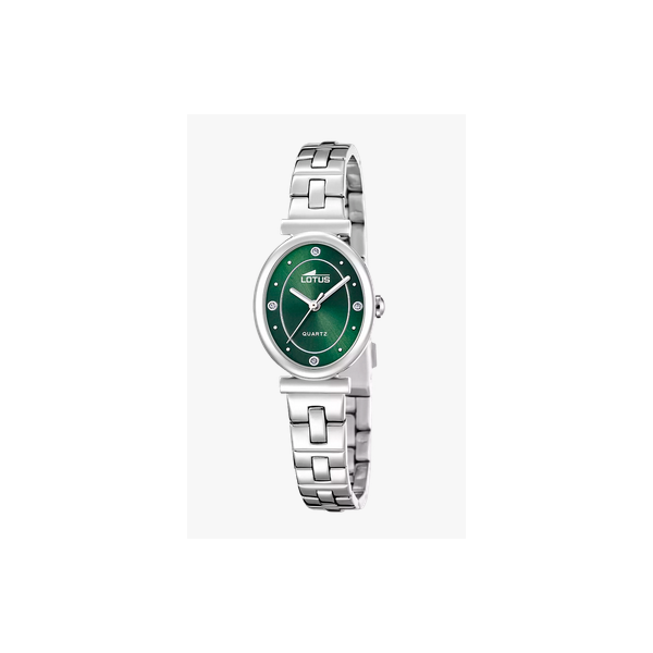 Reloj Lotus Mujer 2Gether Acero Esfera Verde 23mm Con Pulsera De Regalo Ref: 19016/3