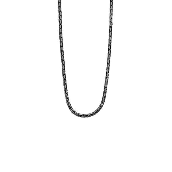 Collar Lotus Style Caballero Urban Man Acero Inoxidable IP Negro Ref: LS2367/1/3