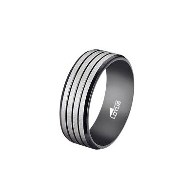 Anillo Lotus Style Hombre en Acero Inoxidable,Talla 22 Ref: LS2398/3/122