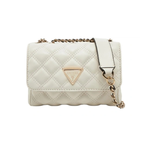Bolso Guess Mujer Giully II Mini Convertible Crossbody Bag Off White Ref: QG967374 OFF WHITE