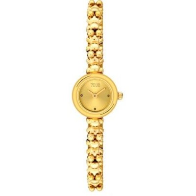 Reloj Tous  Bold Bear Round Dorado Analógico Mujer Ref: 3000143200