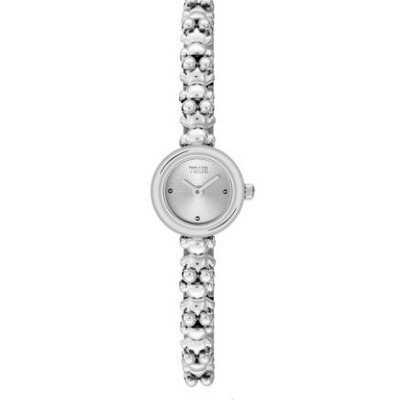 Reloj Tous Bold Bear Round Plateado Analógico Mujer Ref:3000143300