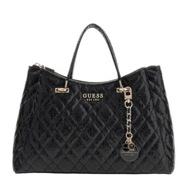 Bolso Guess Mujer Isemay Girlfriend Shoulder Satchel Black Ref: GG962806 BLACK