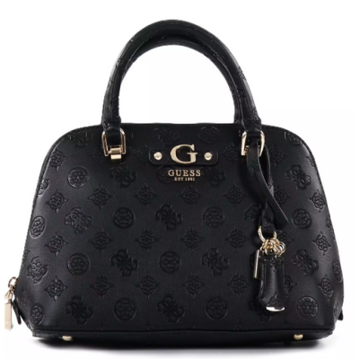 Bolso Guess Mujer Dita Dome Satchel Black Black Logo Ref: PD760205 BLACK LOGO
