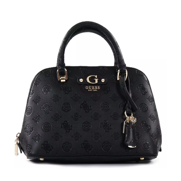Bolso Guess Mujer Dita Dome Satchel Black Black Logo Ref: PD760205 BLACK LOGO