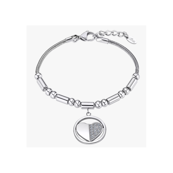 Pulsera Lotus Style Mujer Millennial Corazón Acero Inoxidable Ref: LS2466/2/1