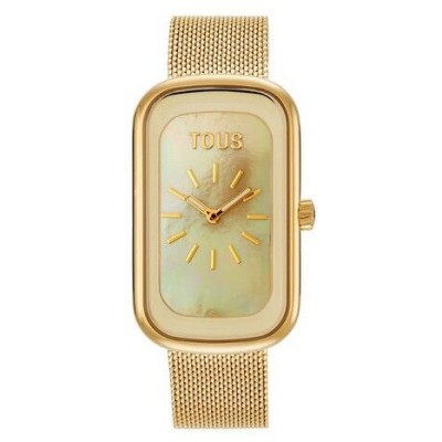 Reloj Tous T-Band Club en dorado con esfera de nácar Ref:3000140400.
