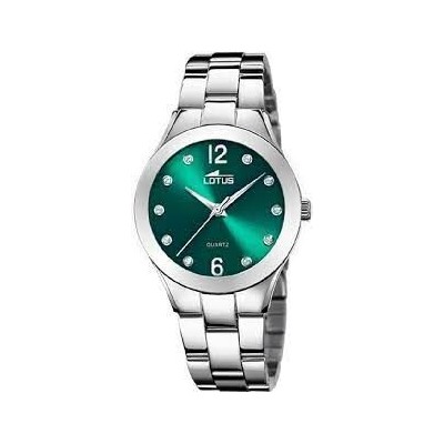 Reloj Lotus Mujer Bliss Acero Con Esfera Verde 32,5mm Ref: 18884/7