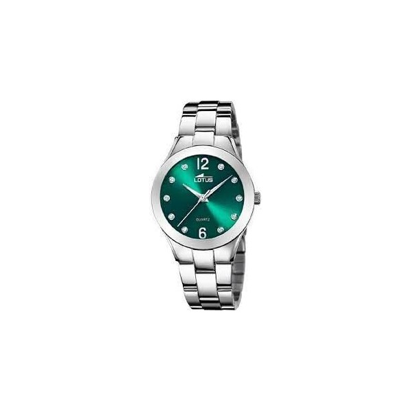 Reloj Lotus Mujer Bliss Acero Con Esfera Verde 32,5mm Ref: 18884/7