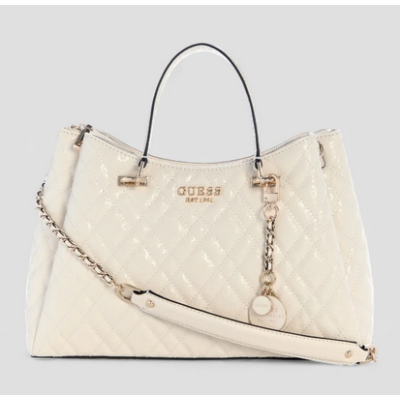 Bolso Guess Mujer Isemay Girlfriend Shoulder Satchel Off White Ref: GG962806 OFF WHITE