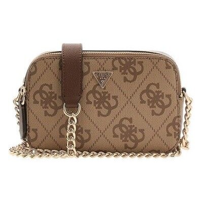 Bolso Guess Mujer Noelle II Crossbody Camera Bag Latte Logo Brown  Ref: SO9672140 LATTE LOGO BROWN