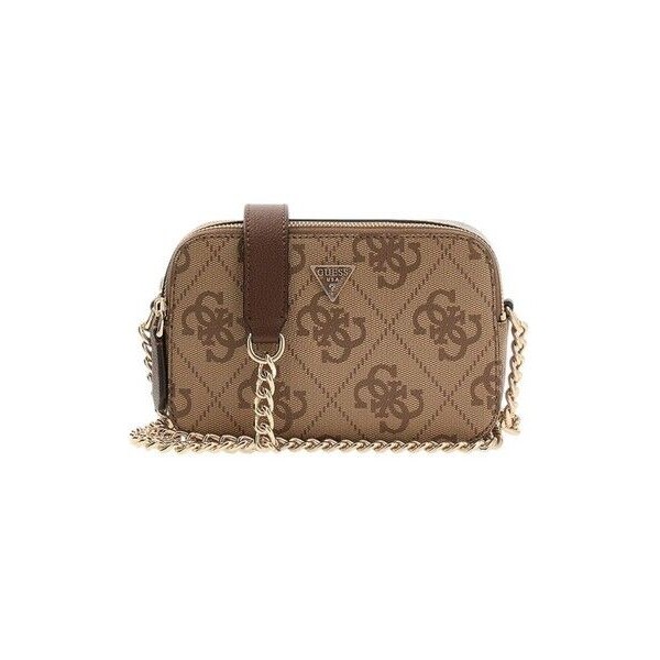 Bolso Guess Mujer Noelle II Crossbody Camera Bag Latte Logo Brown  Ref: SO9672140 LATTE LOGO BROWN